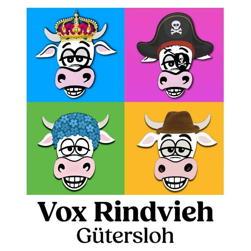 Cow Quartet VR with Text