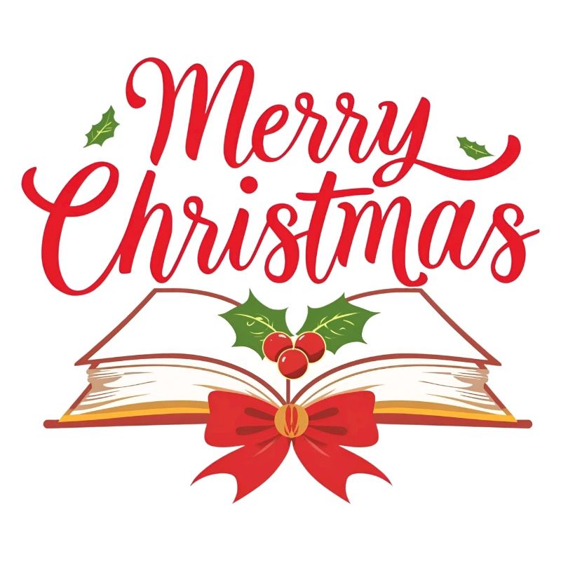 Merry Bookmas – Fine Line Buch Design