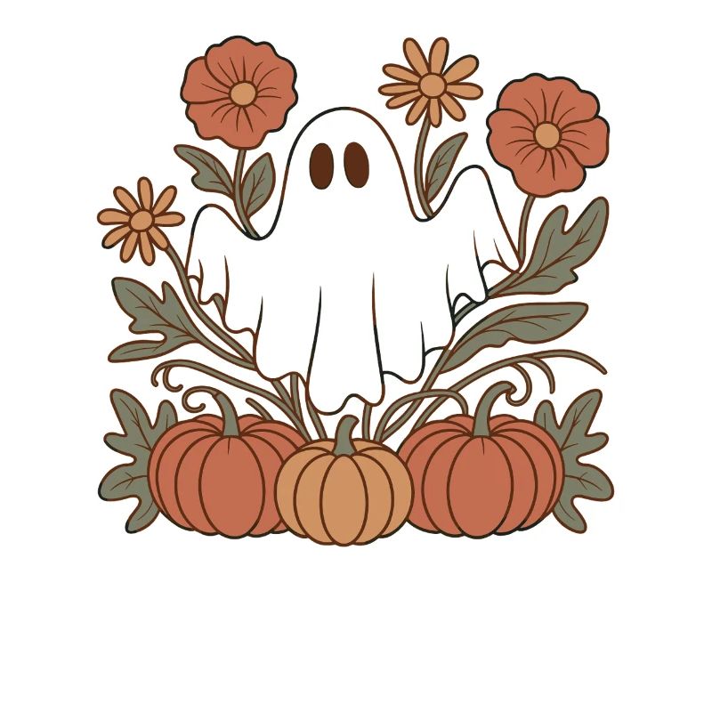 gresskar blomster høst spøkelse Halloween