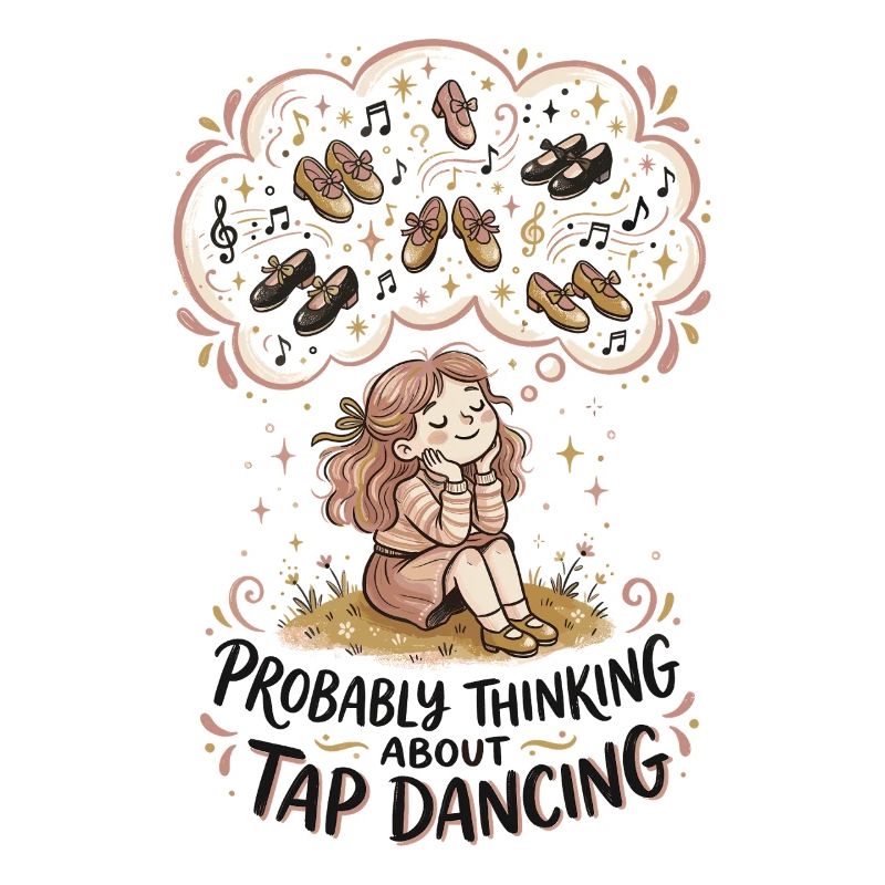 Thinking Tap Dancing Tap Dancer Dance