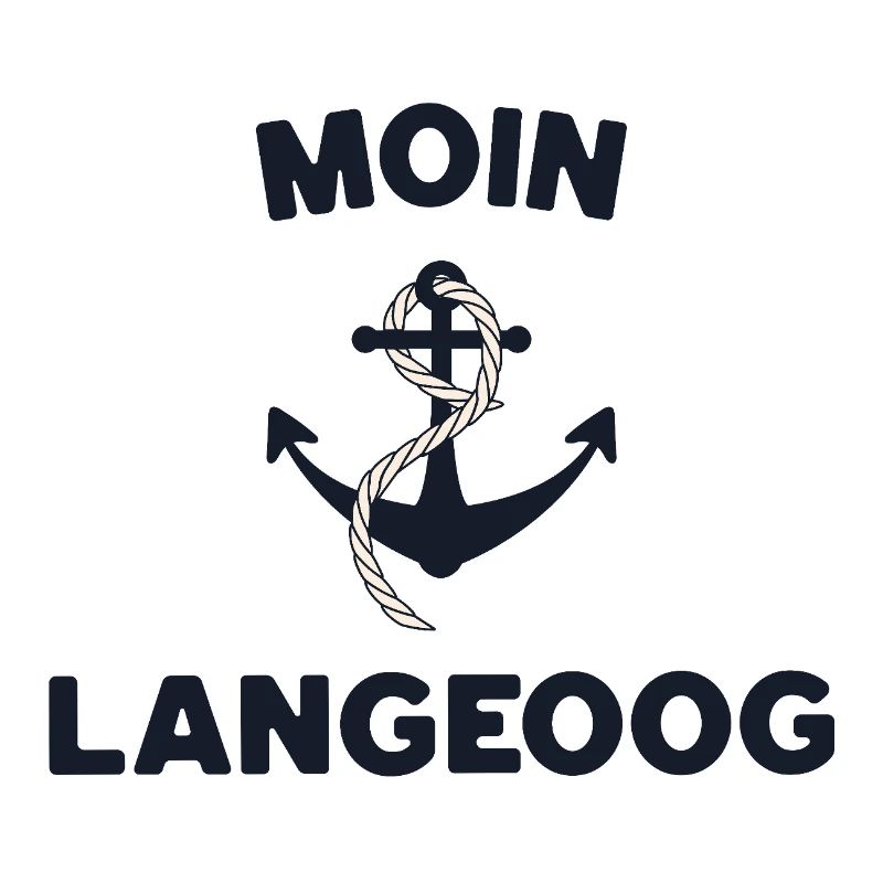 Moin Langeoog – Maritimes Anker-Design