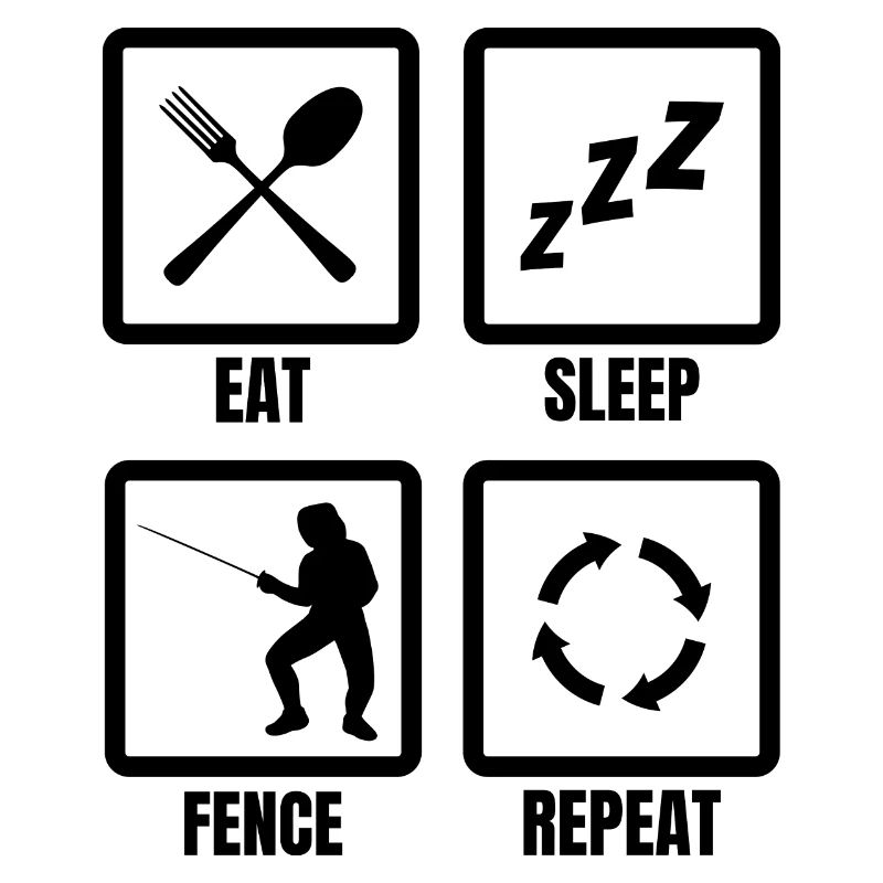 Routine quotidienne de l’escrimeur