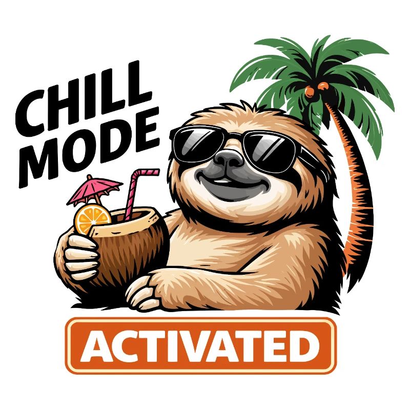 Tropical Sloth Activated Vibes