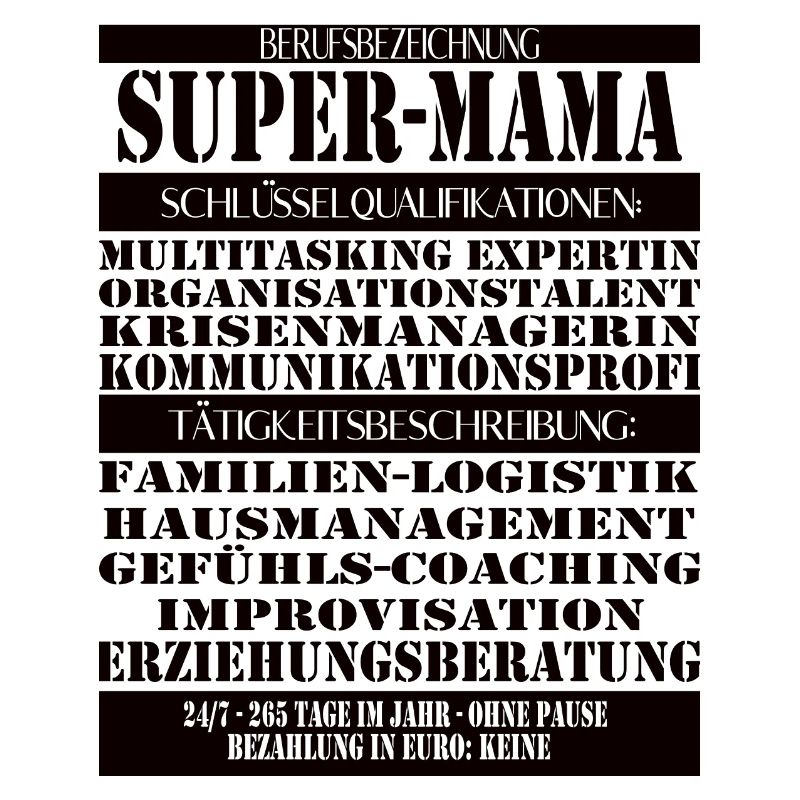 Super Mama – Multitâche sans pause