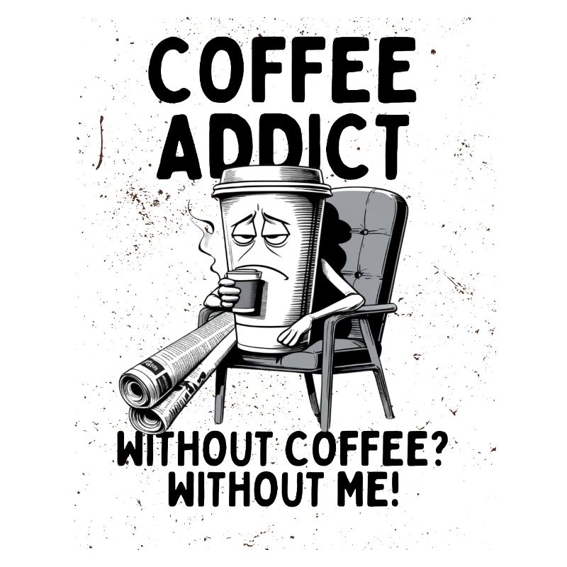 Coffee Addict – Without Coffee Without Me