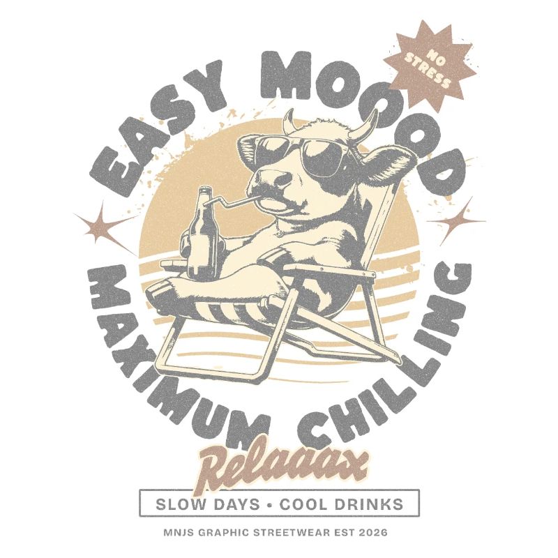 Conception Easy Moood Relaaax Cow Lounge