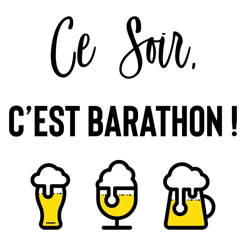 Heute Abend ist ein Barathon!