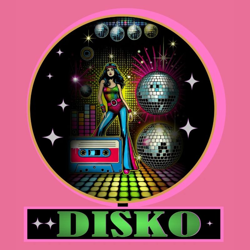 Disco Diva Neon Glitzerkugeln