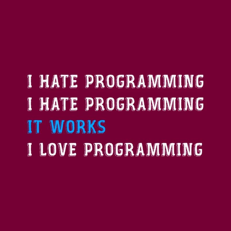 Les programmeurs de cadeaux amusants détestent la programmation