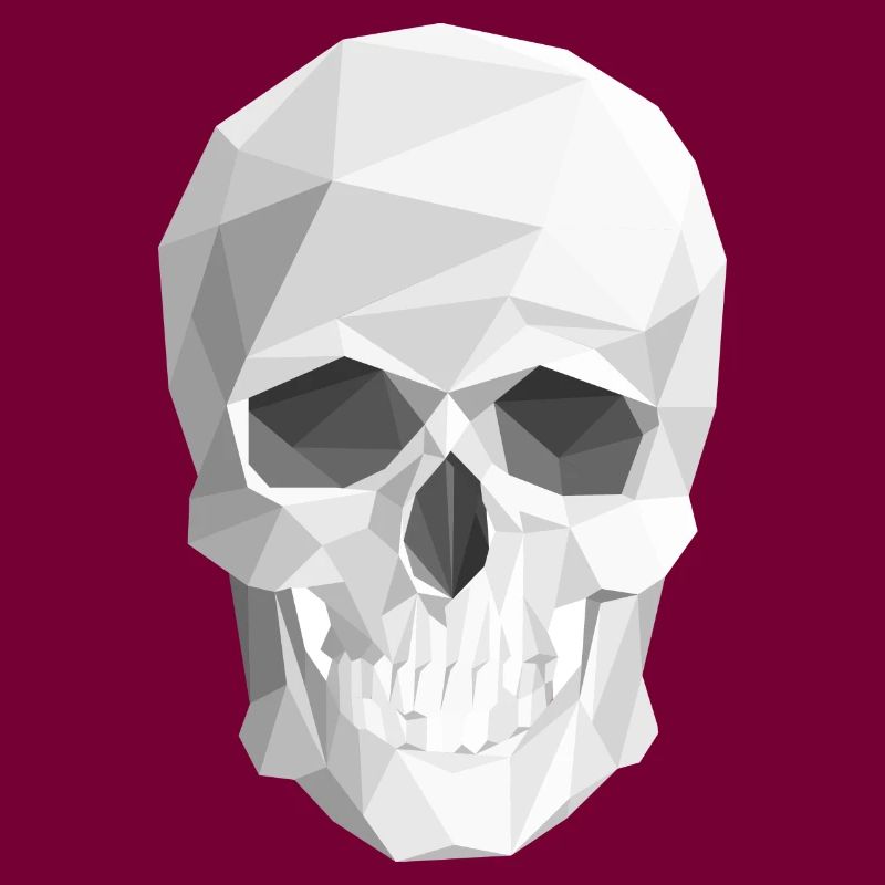 SKULL - LOW POLY