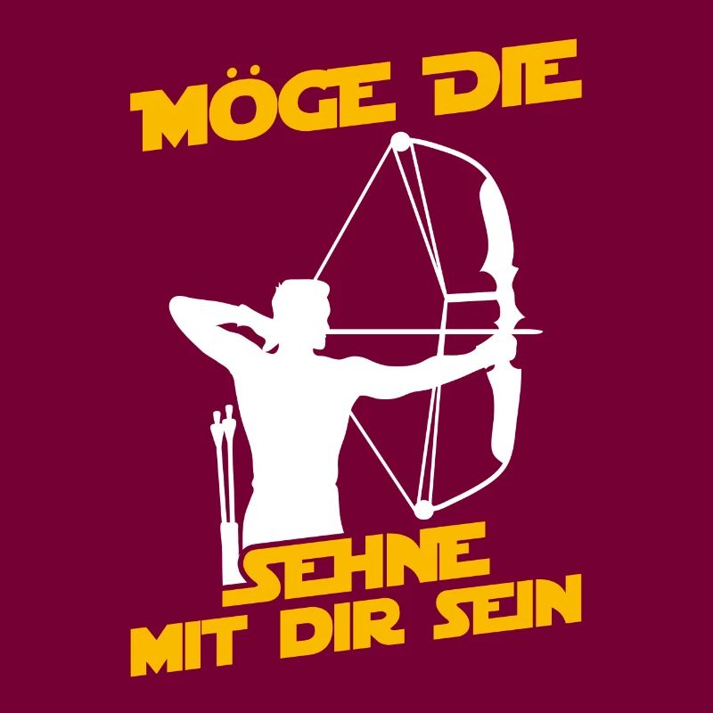 Möge die Sehne Bogen Bogenschießen Bogenschütze