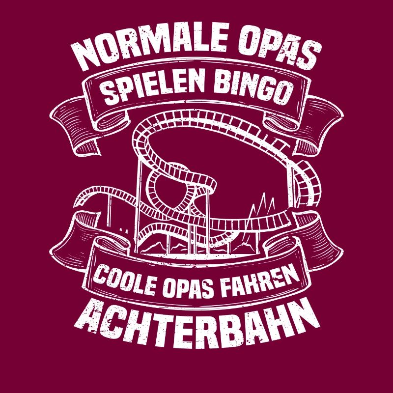 Opa Freizeitpark Rollercoaster Achterbahn Freak