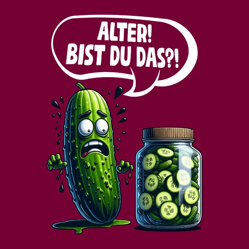 Âge! C’est toi?! Cornichon de concombre Amateurs de concombre