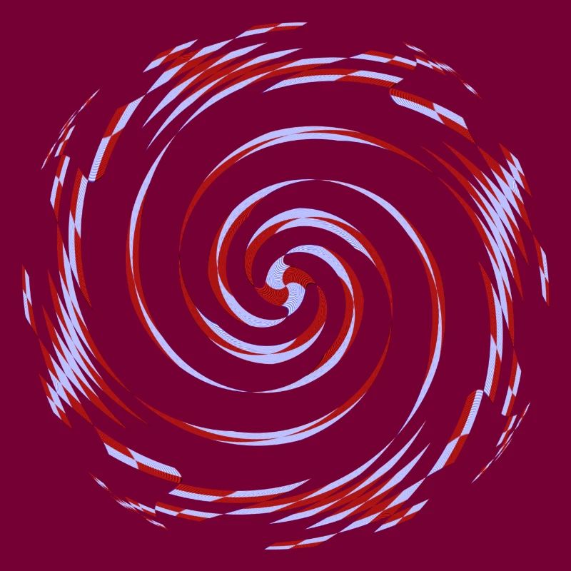 centrifugal pattern, gyro pattern