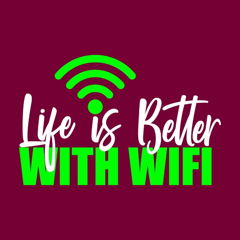 Wlan Wifi Computer Scientist Programmer Geek Gift