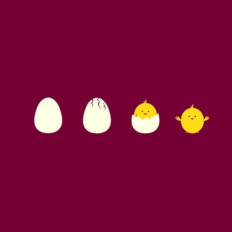 Chicks eggs hatching gift idea