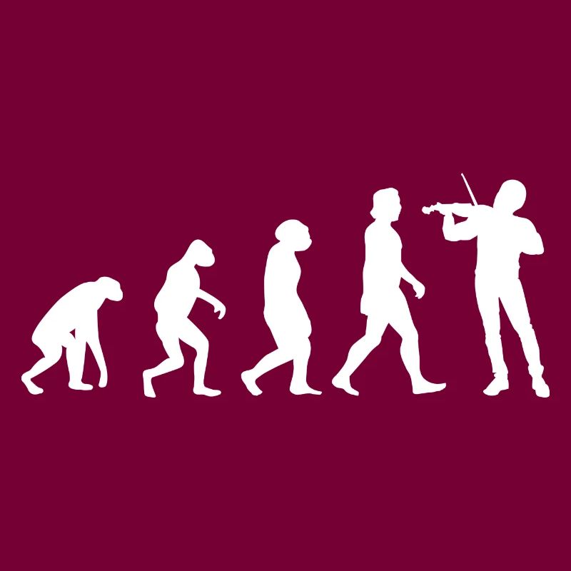 Human Evolution Violin