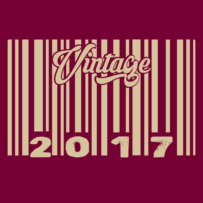 vintage 2017 Barcode 2017: Year 2025.