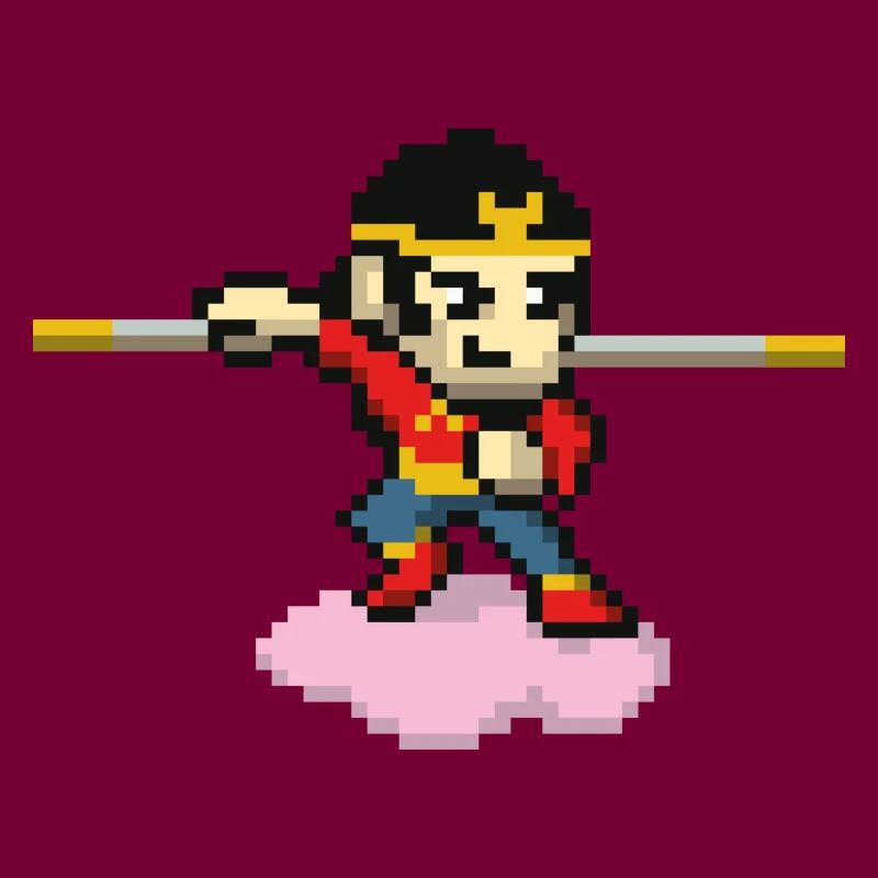 Pixel monkey magic