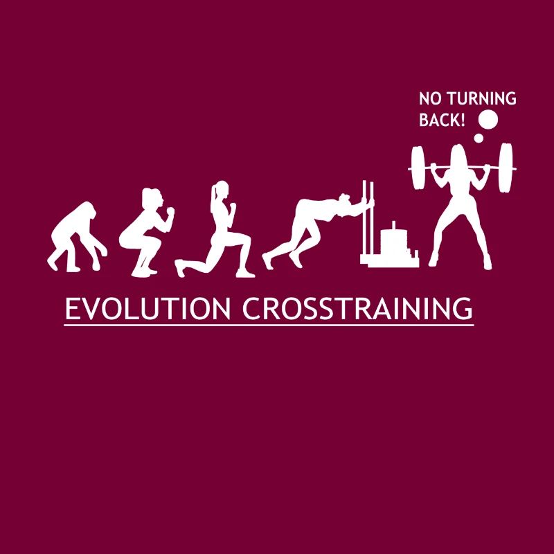 Evolution Fitnesstrainer Squat Burpees Hanteln