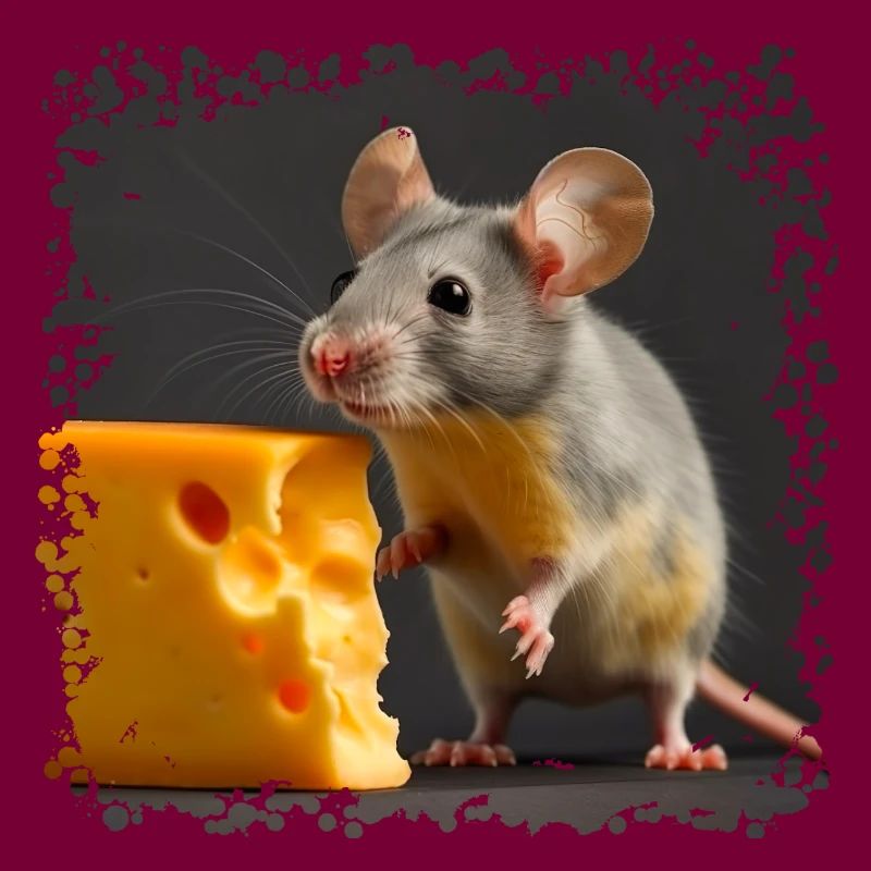 Mäuse mit Käse ist ein Klischee