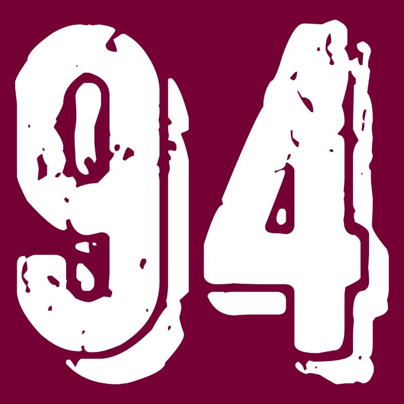 Maillot à 94 numéros