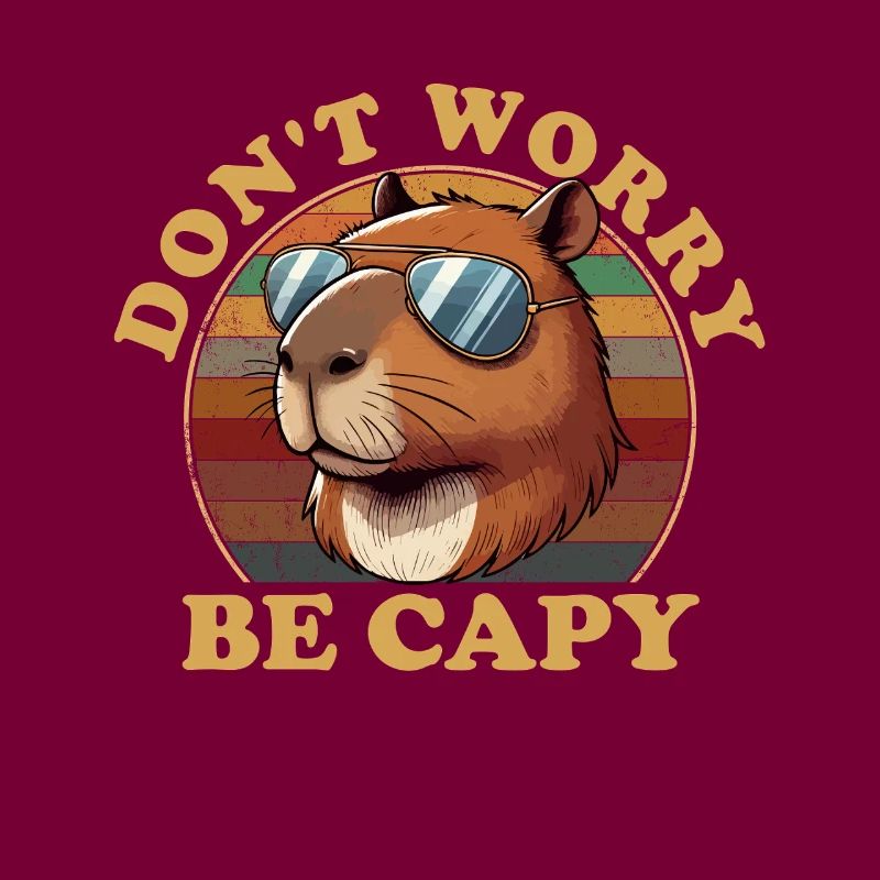 don't worry be capy, capybara