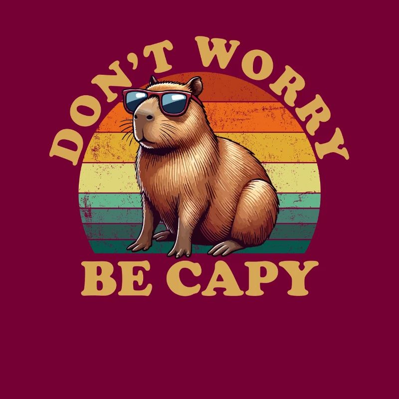don't worry be capy, capybara