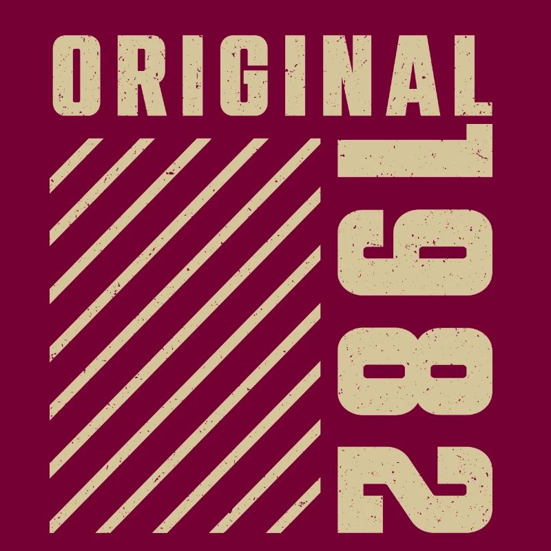 Original 1982 Authentic 1982 Vintage Bursdag