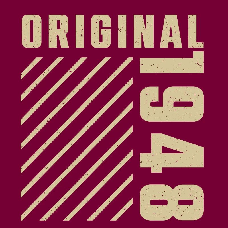 Original 1948 Authentic 1948 Vintage Bursdag