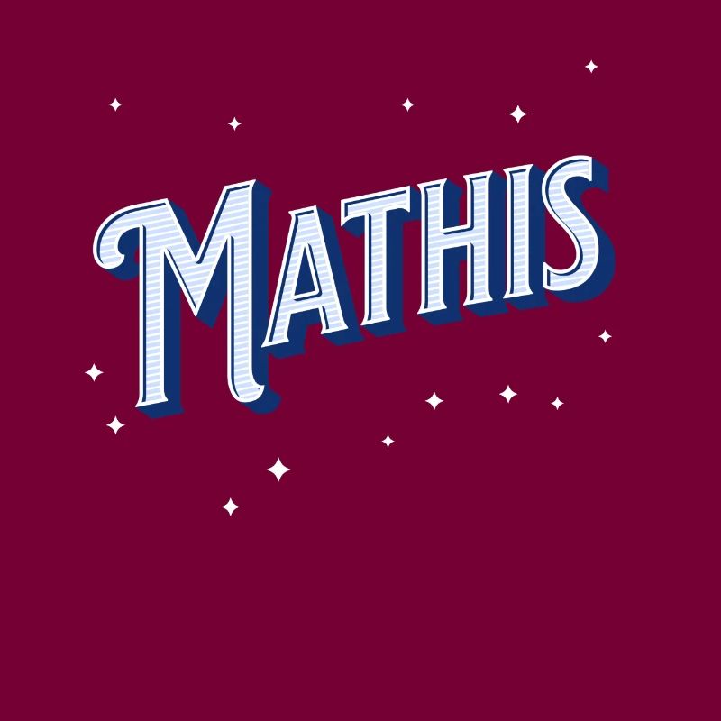 Mathis name personalized