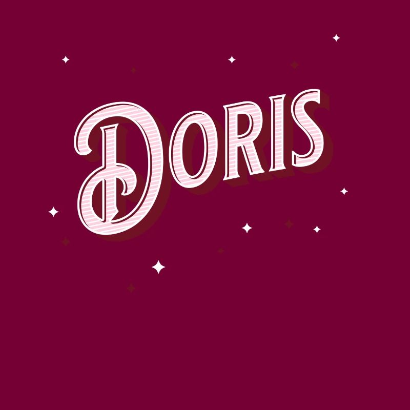 Personalized Doris name