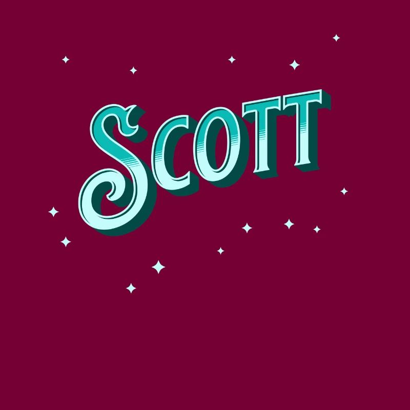 Scott name personalized
