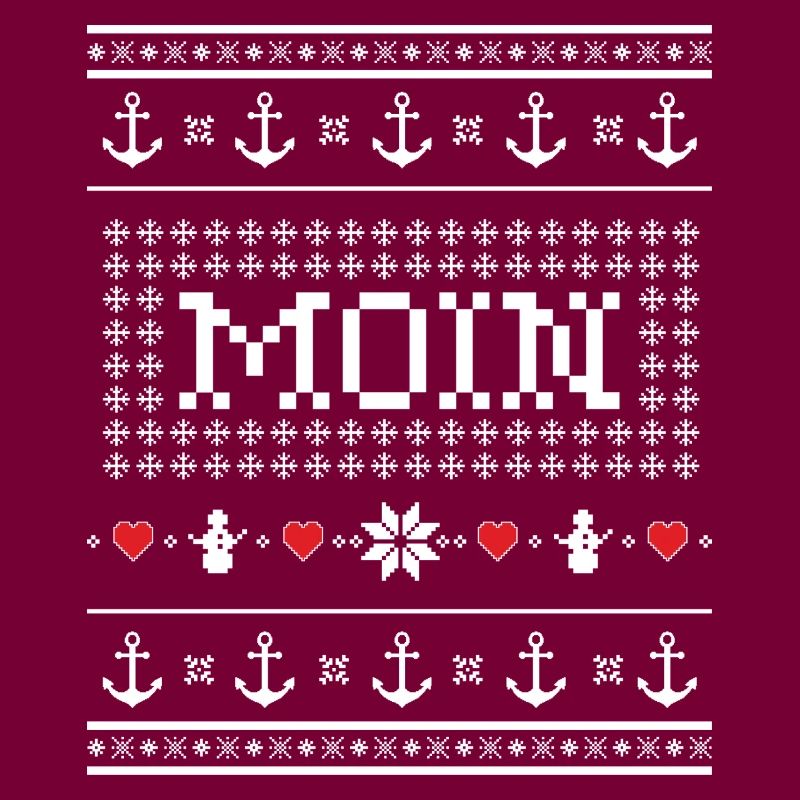 Moin Weihnachtspullover - Weihnachtsgeschenk