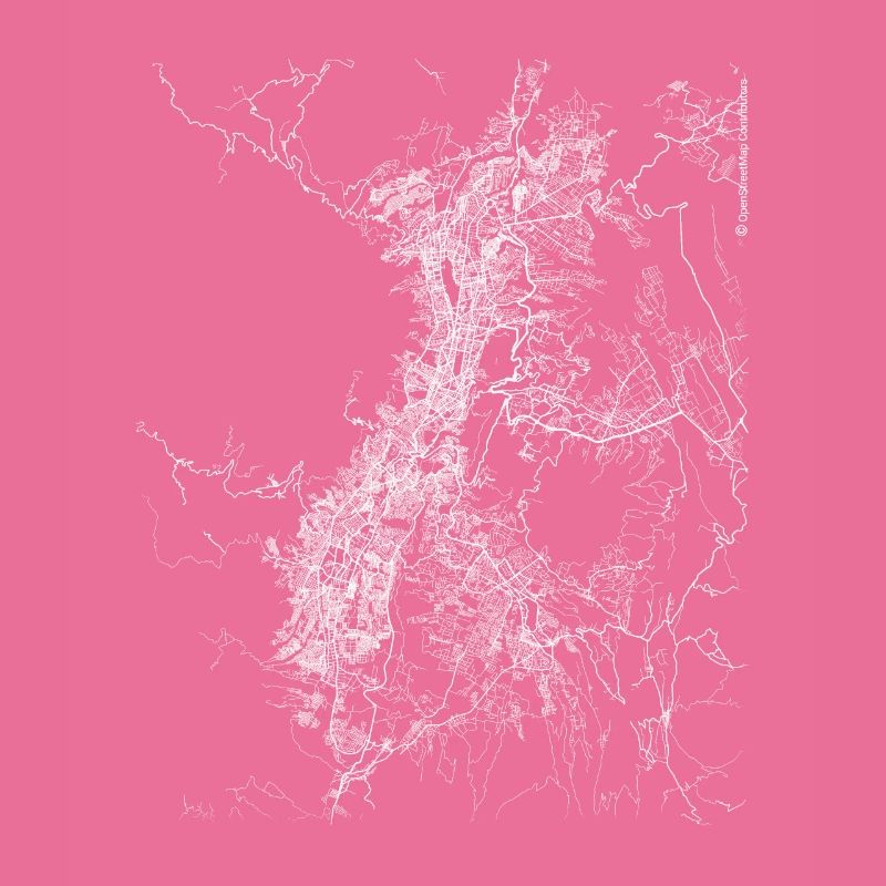 Plan et rues de Quito