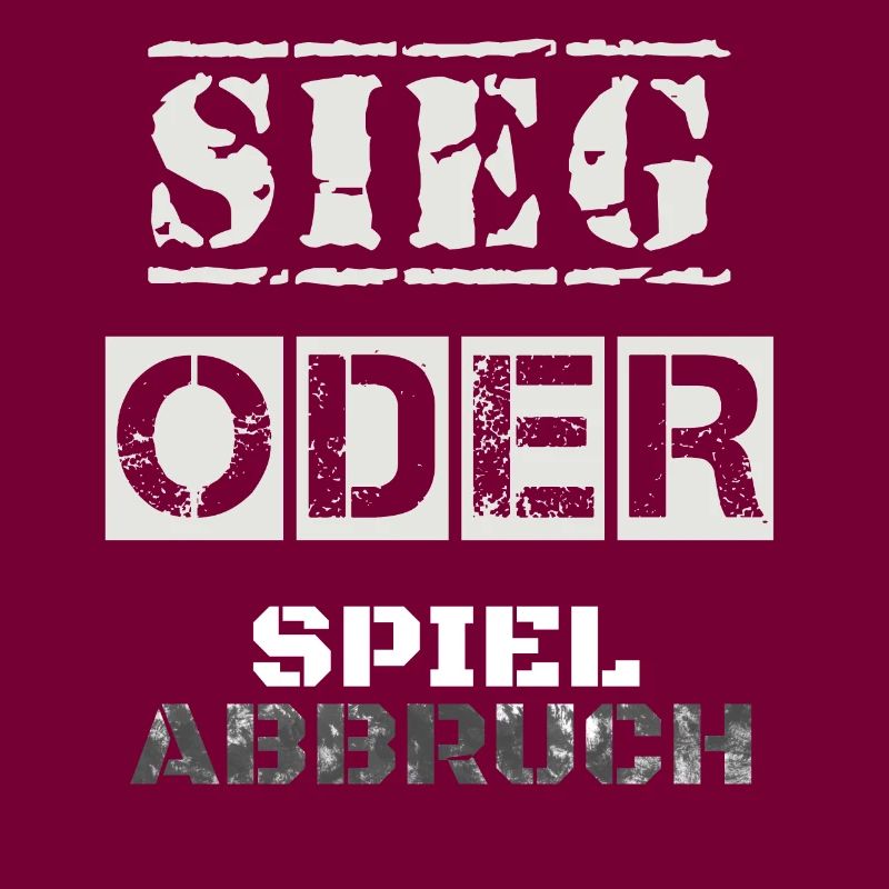 sieg oder spielabbruch