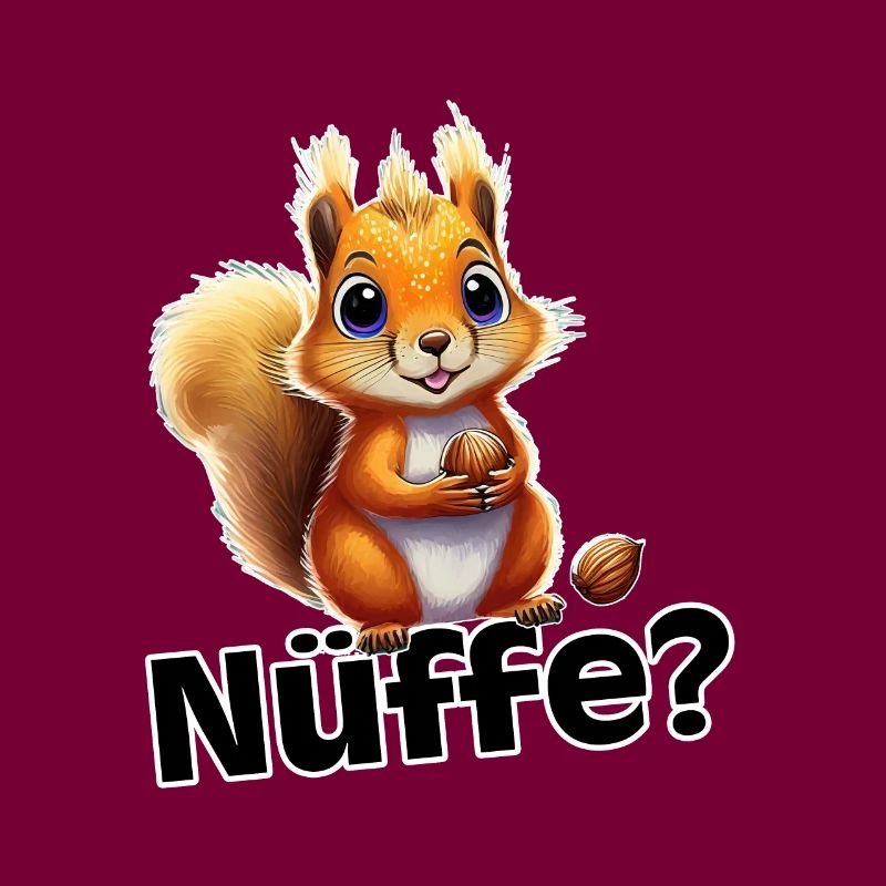 Nüffe? Süßes Eichhörnchen Shirt