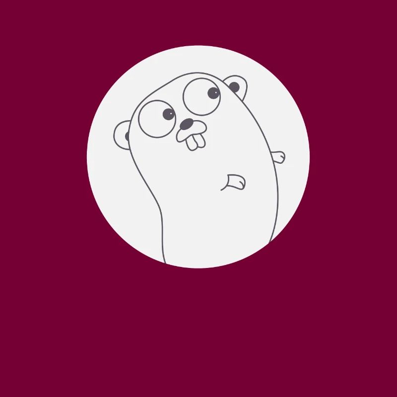 T-shirt de programmeur Gopher Golang