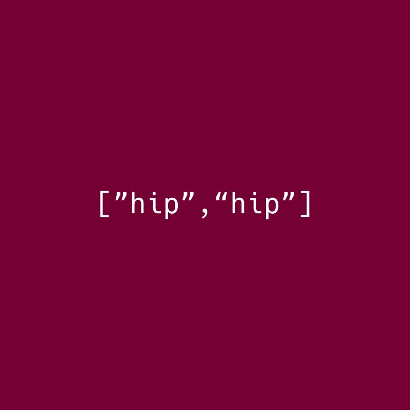 Hip Hip Hooray Programming Array