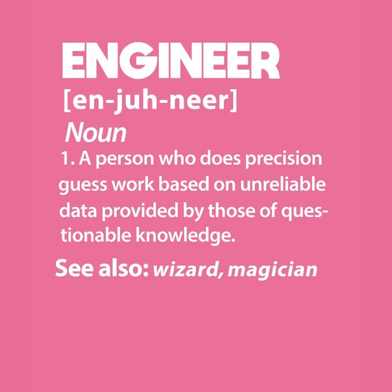 Engineer Engineer Training Career Gift