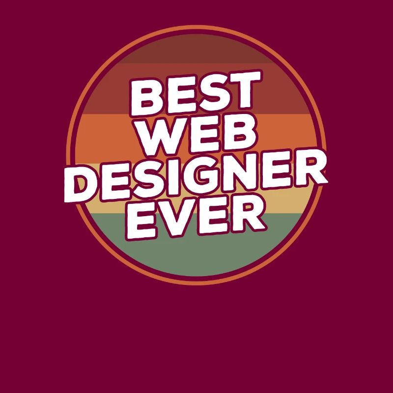 Vintage Best Web Designer Ever Programming