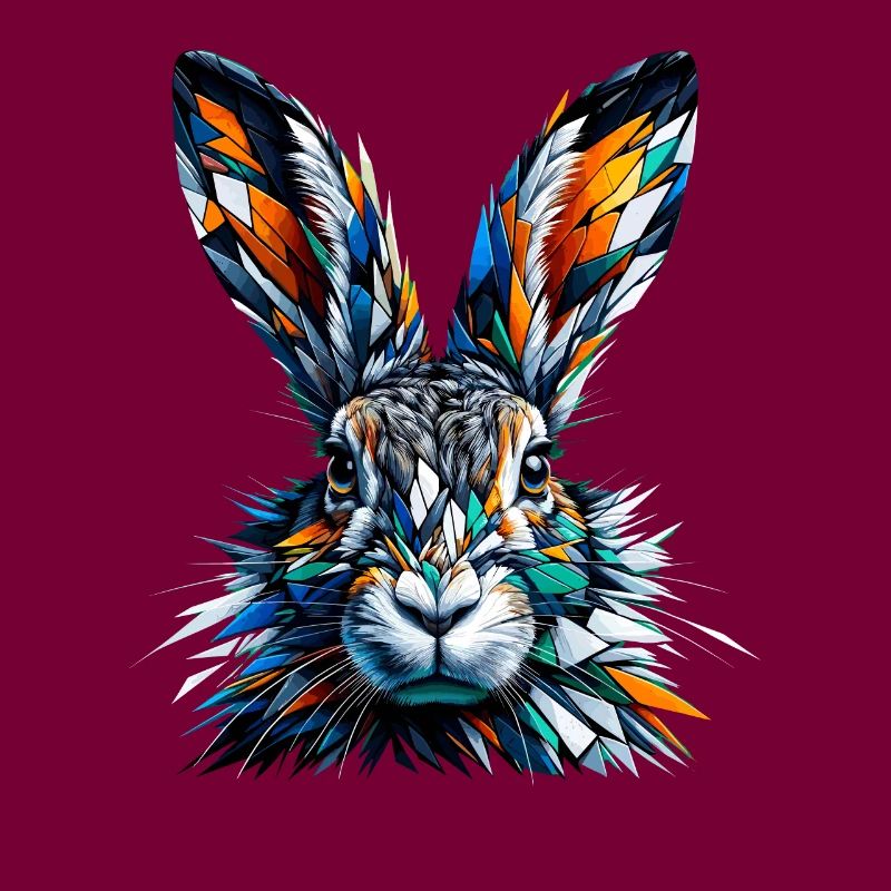 Polygon Art Jackrabbit Jackrabbits