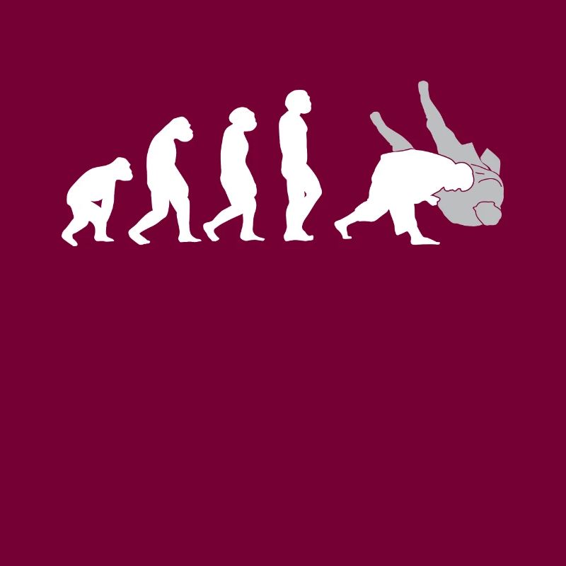 Judo Evolution cooles Judoka Retro Geschenk