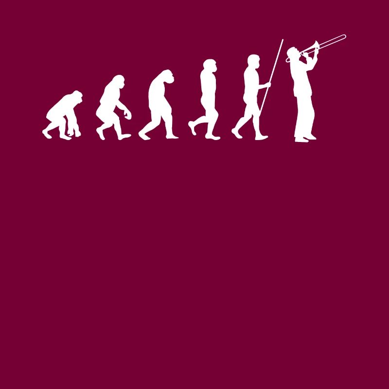 Evolution Posaune | Posaunist cooles Geschenk