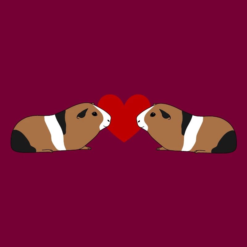Cochon d'inde amour de cochon d'inde