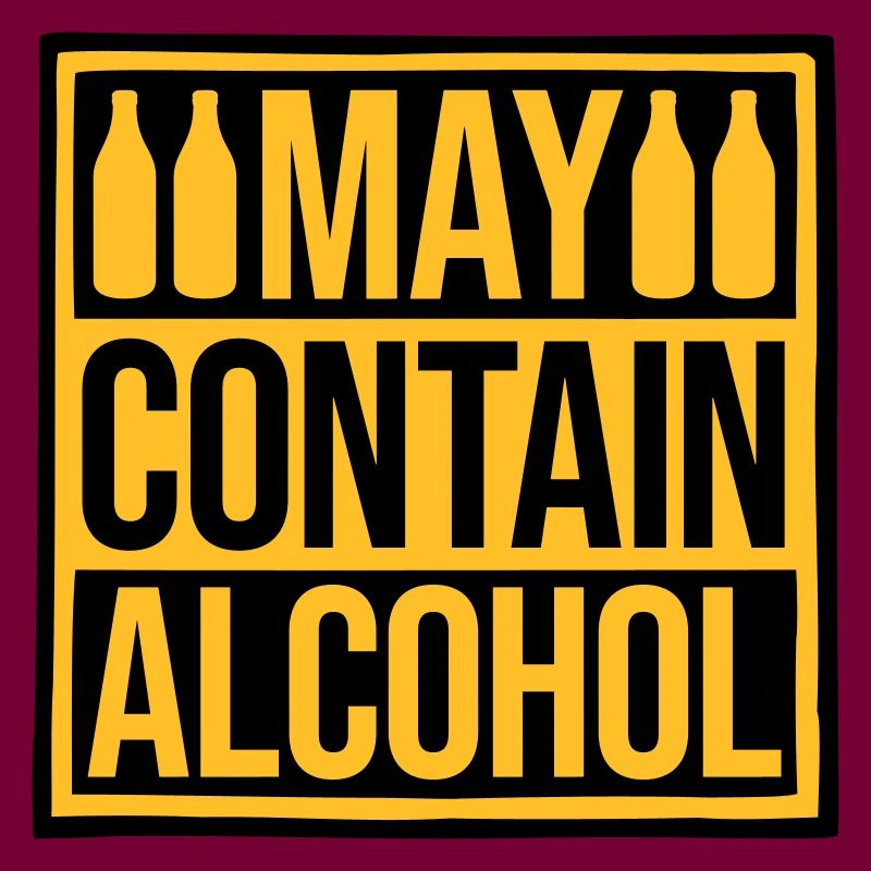 Hinweis May Contain Alcohol