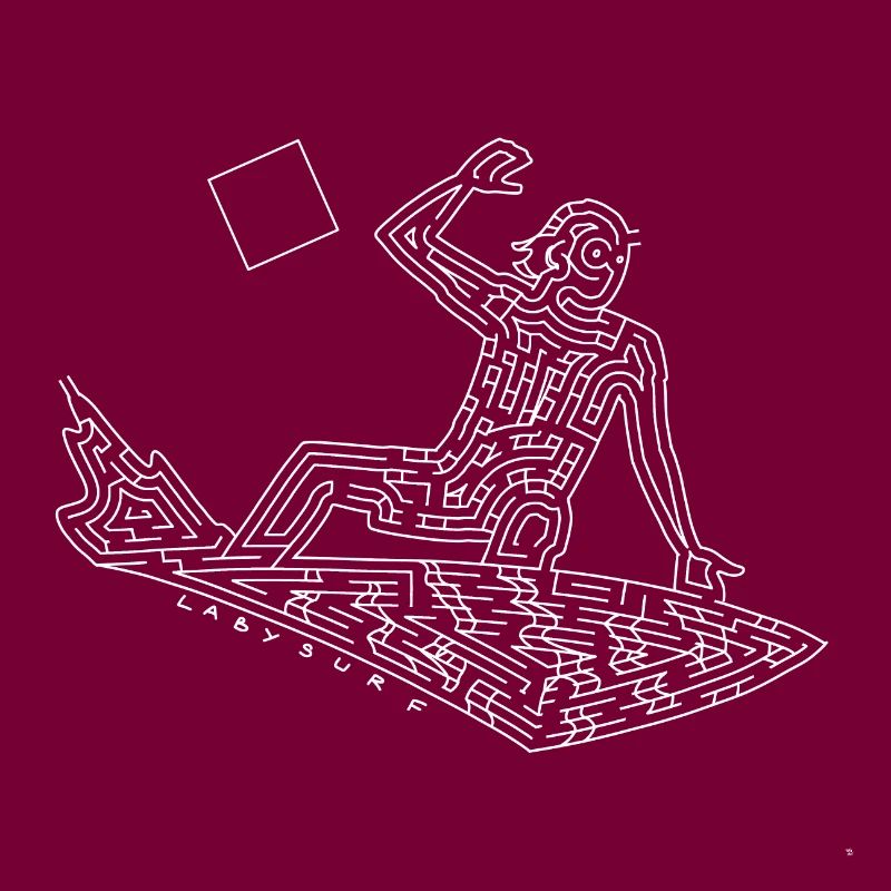Labyrinthe Surfeur (version blanche)