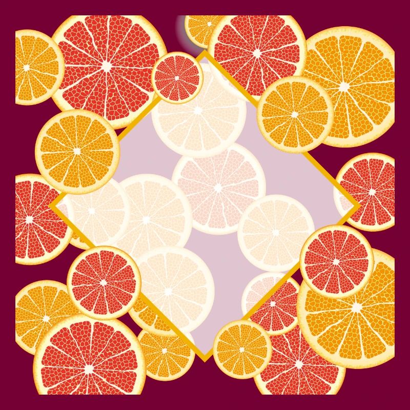 Grapefruit Orange Fenster