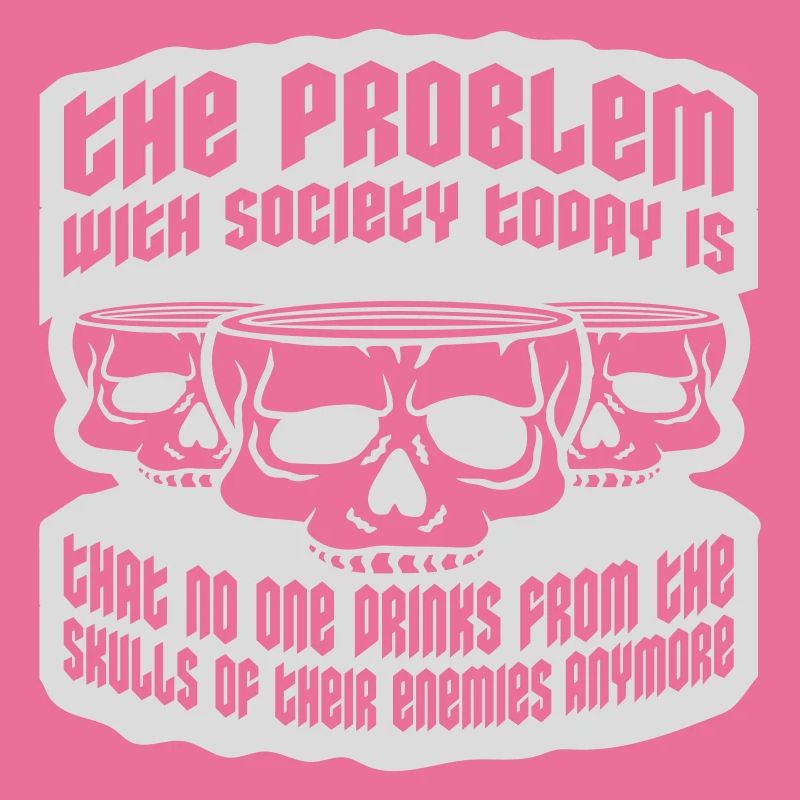 drinks from enemies skulls