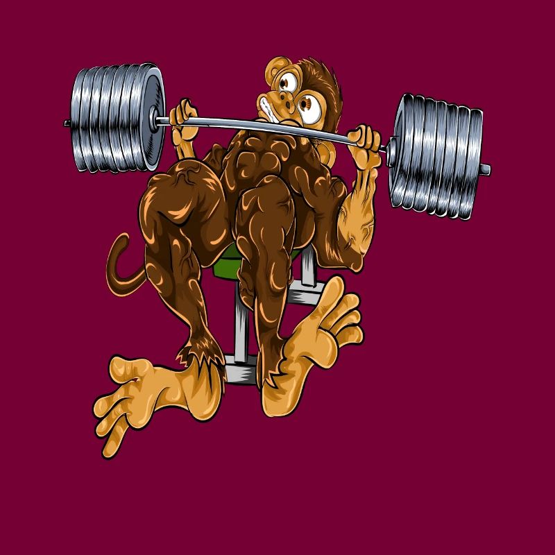 Monkey bench press